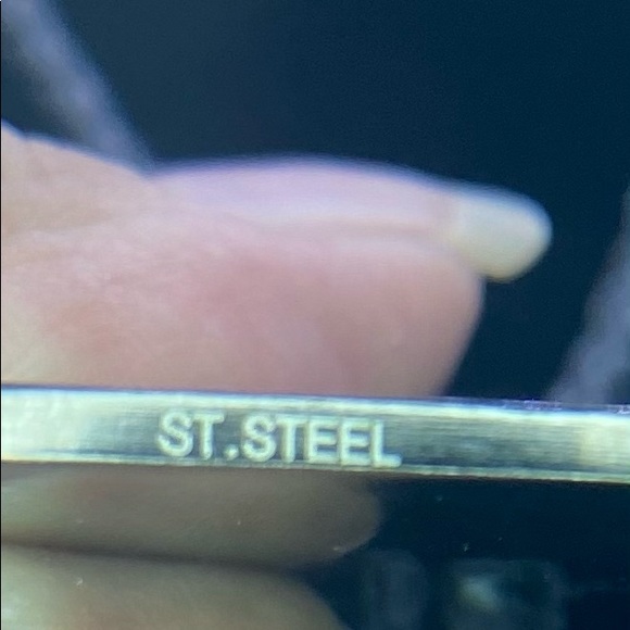 My Hero Black Stainless Steel Dog Tag - Picture 4 of 5